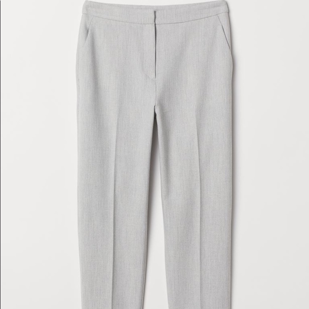 H&M women’s slacks slim fit gray